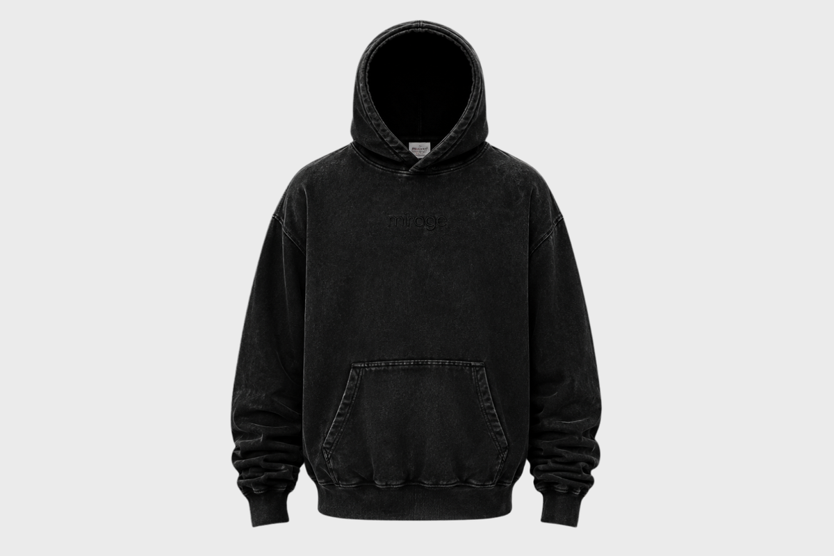 Archangel Michael Hoodie – Vintage Wash Oversized Streetwear