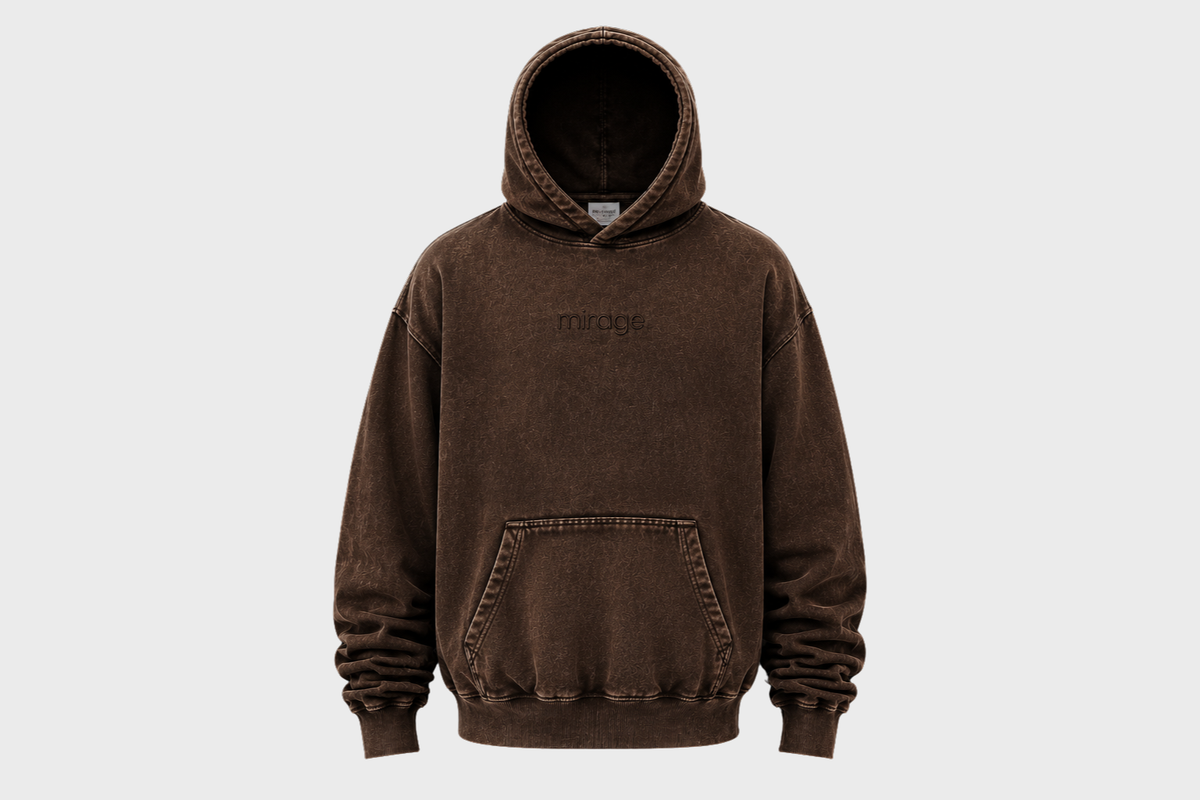 Archangel Michael Hoodie – Vintage Wash Oversized Streetwear