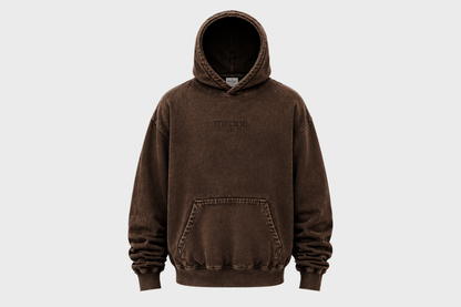 Archangel Michael Hoodie – Vintage Wash Oversized Streetwear