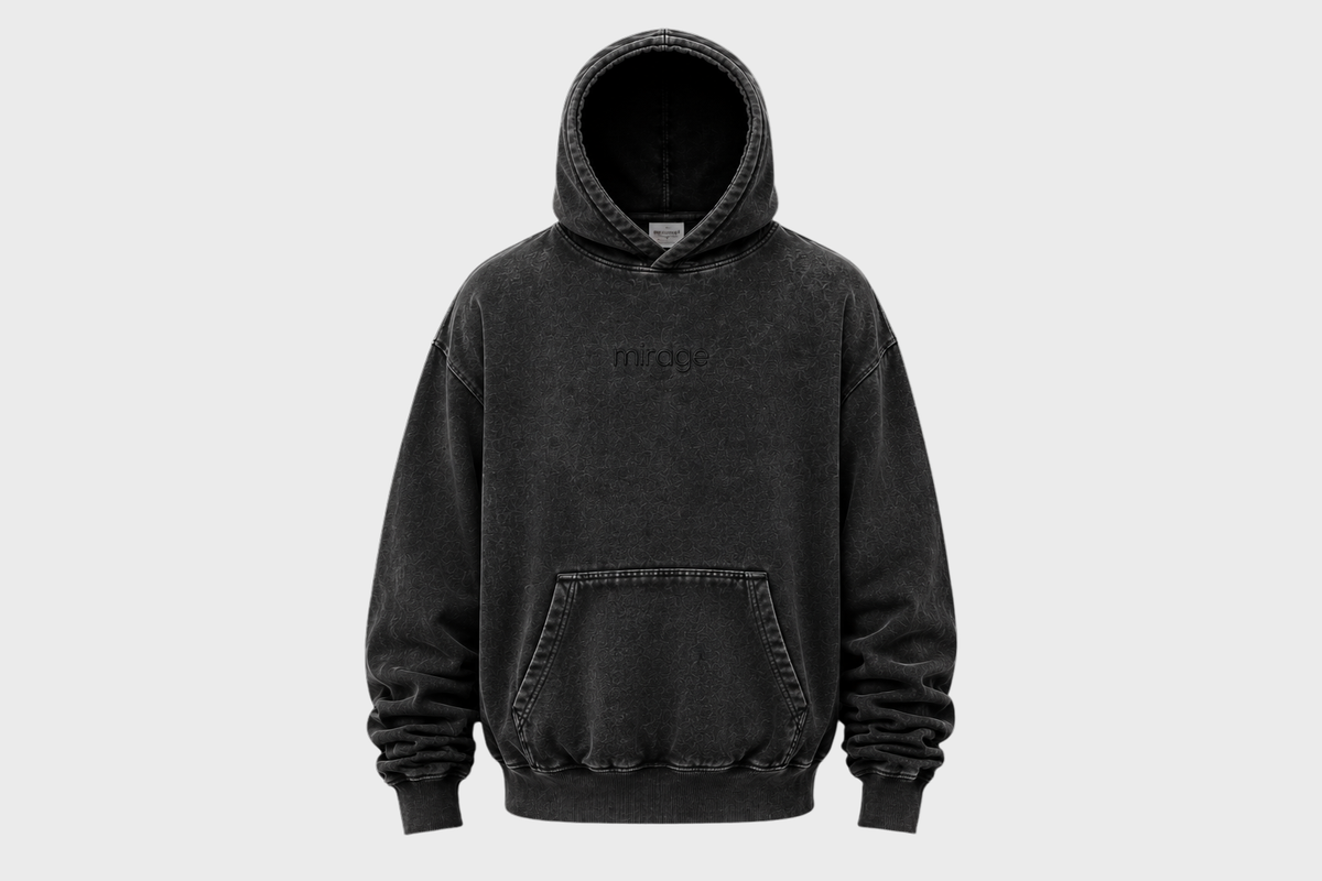 Archangel Michael Hoodie – Vintage Wash Oversized Streetwear